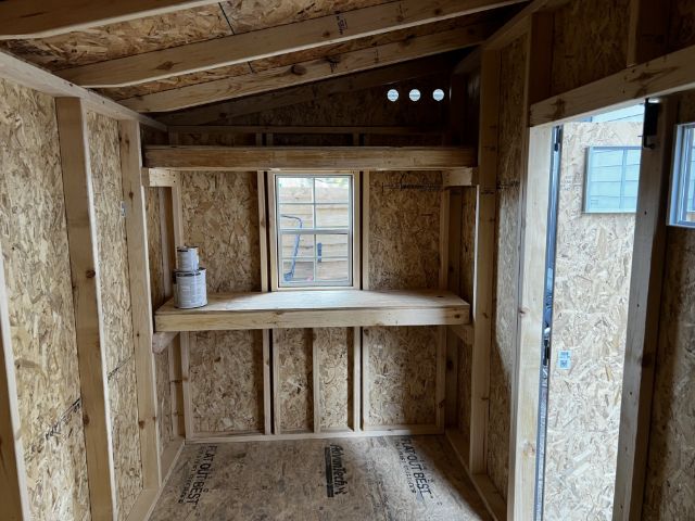 Loft, Shelves & Windows
