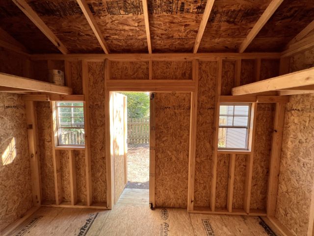 Interior: Windows & Two Lofts
