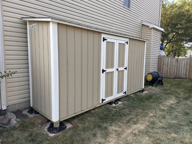 Lean-To Against House